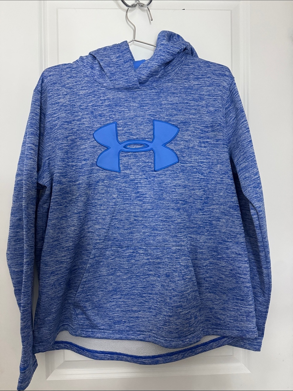 Under Armour Blue Heather Zip-Up Men's Sweater Hoodie